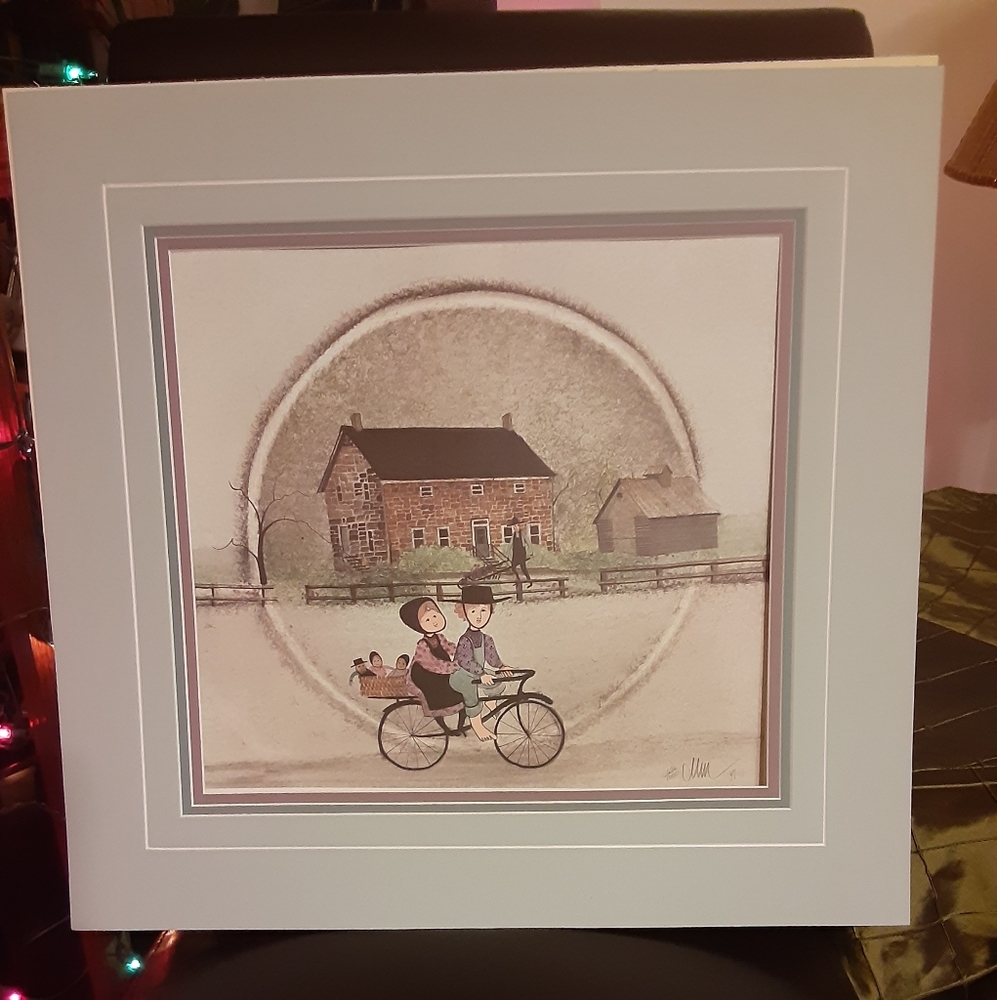 artwork, Amish Childten